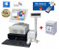 Komplette Touchscreen Kasse Einzelhandel inkl. Pfand-/Leergut + Etikettendrucker fr Getrnkemarkt, Textilhandel Kiosk Sptshop mit TSE Stick ink Zertifikat