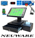 All In ONE Gastro Kasse f�r Pizzeria, Gastst�tte, Biergarten, Bistro, Kneipe. Windows 11. TSE 2026 NEUWARE