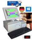Gastronomie Touchscreen Kassensystem von Wincor Nixdorf + TSE Modul inkl Zertifikat CAFE und RESTAURANT KASSE