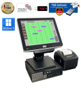 Gastronomie Touchscreen Kasse mit TSE Stick von Swissbit und Zertifikat