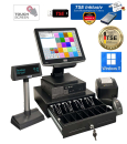 Kassensystem mit TSE MODUL inkl Zertifikat Touchscreen Kasse KIOSK und GETRNKEMARKT Einzelhandel Branchen